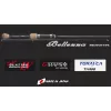 Graphiteleader Bellezza Prototype 21GBLZPS-5112UL-S-BB Extra Fast 1,80m 0,6-4gr 2-dijelni štap za spin ribolov