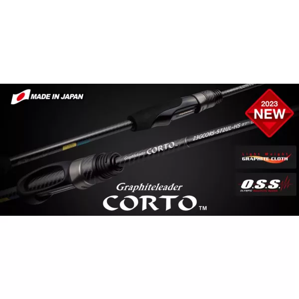 Graphiteleader Corto 23GCORS-592XUL-HS 1,75m Fast 1,5gr 2 Dijelni Štap za Vrtnju