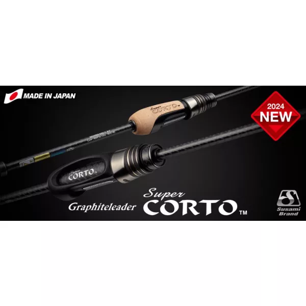 Graphiteleader Super Corto 24GCORSS-612L-HS+ Extra Fast 1,86m 5gr Štap za varaličarenje iz 2 dijela