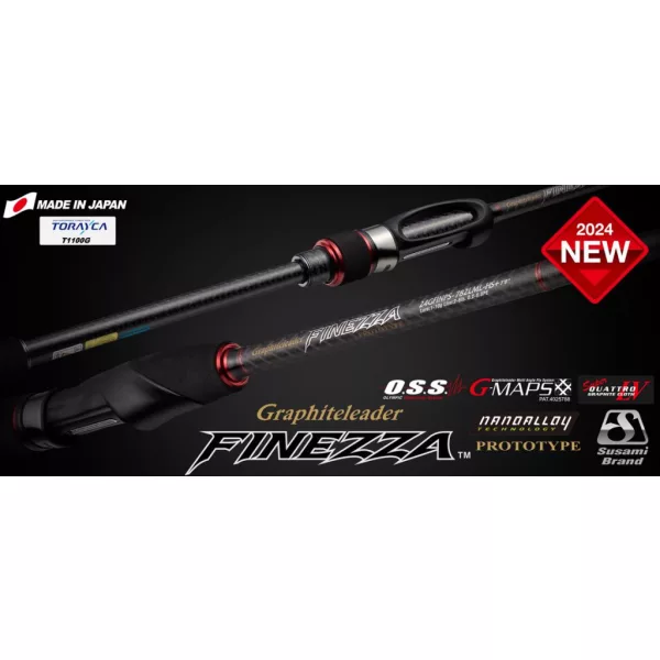 Graphiteleader Finezza Prototype 24GFINPS-722L-S Fast 2,18m 0,5-6gr 2-dijelni štap za spinning