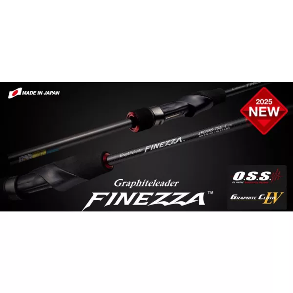 Graphiteleader Finezza 25GFINS-752L-S R-Fast 2,26m 0,5-5gr 2 Részes Pergető Bot
