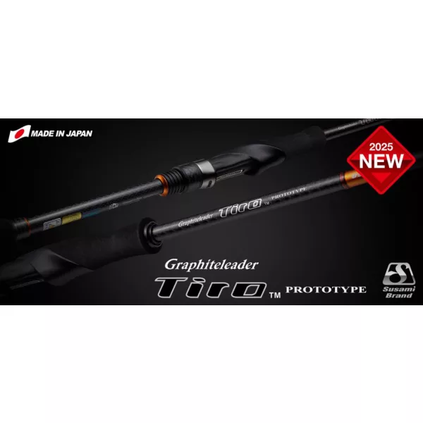 Graphiteleader Tiro Prototype 25GTIRPS-772M Fast 2,31m 5-28gr 2 Részes Pergető Bot