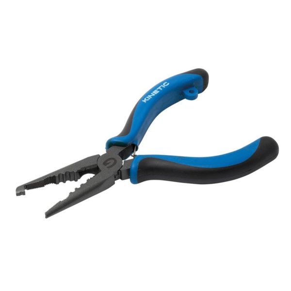 KINETIC CS Heavy Duty Splitring Plier 16,51cm Curved Nose Blue/Black Kliješta