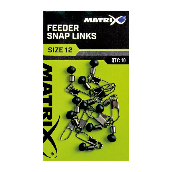 Matrix Feeder Bead Snap Links 12 Virbl 10 kom