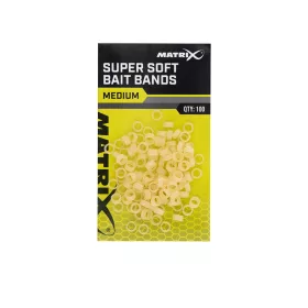   Matrix Super Soft Bait Bands Srednji prsten za pelete 100 kom