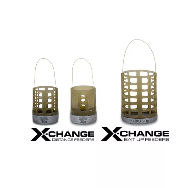 Guru X-Change Distance Feeder Solid Bočna hranilica 20+30gr - Zamjenjivi uteg - Zatvorena - L
