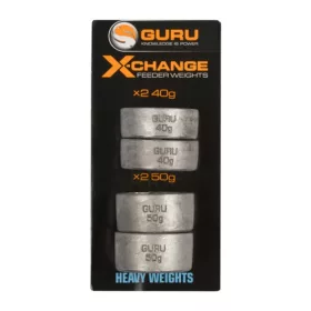   Guru X-Change Distance Feeder Pack Heavy Bočna hranilica dodatak 40+50gr - Set zamjenjivih utega