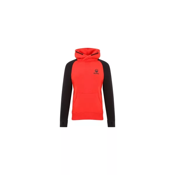 Guru - Hoodie Red/Black - Dukserica s kapuljačom - XL