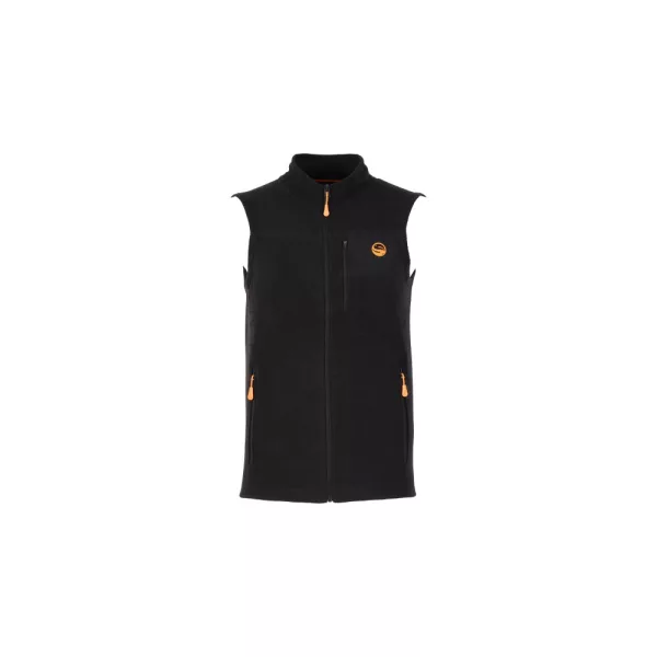 Guru Fleece Gilet Prsluk od crnog flisa M