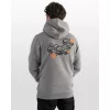 Guru Grey Circles Hoodie Kapucnis Pulóver XL