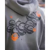 Guru Grey Circles Hoodie Kapucnis Pulóver XL