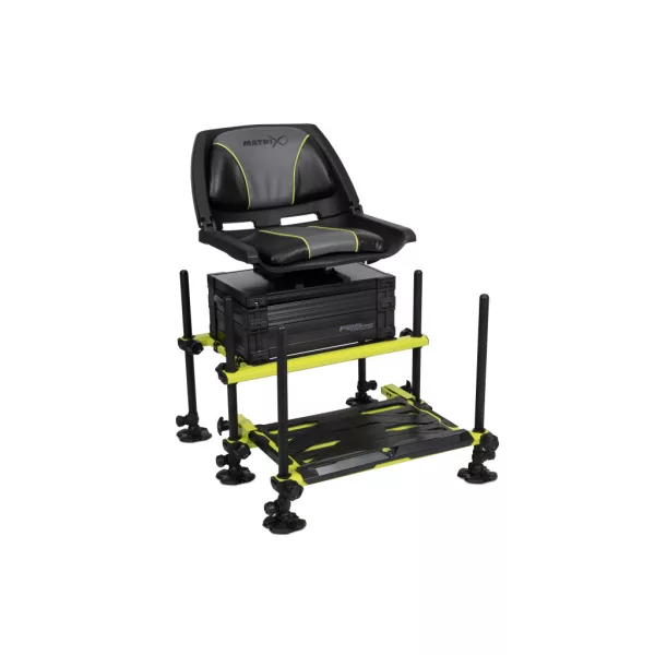Matrix F25 Pro Swivel Seatbox Natjecateljska kutija - Lime Edition