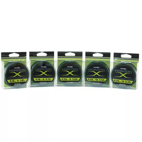 Matrix Horizon® X Sinking Mono 10lb - 0.22mm Monofilamentna struna