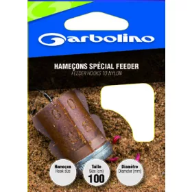   GARBOLINO FEEDER HOOKS 12 (SIZE 12 LINE 0,16mm) predvezana udica