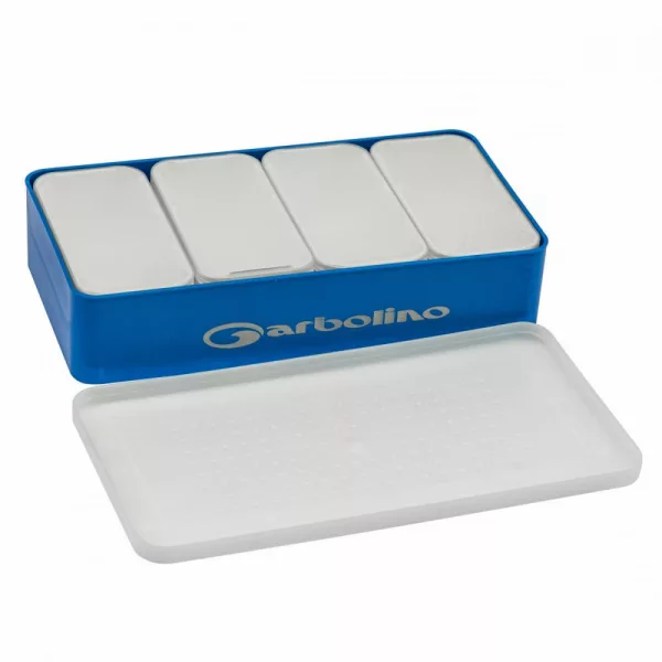 Garbolino Set Kutija za Mamce - 4 Pravokutne Kutije + 1 Velika Kutija za Pohranu + 4 Perforirana Poklopca + 4 Vodootporna Poklopca