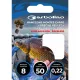 Garbolino Special Pellet Carp Hook To Nylon 0,18mm 50cm 14 S lopaticom Bezbrada Monofilna Predvezana Udica 10 kom