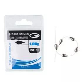   Garbolino Olivette Competition Tungsten Inline Utezi 0,45gr 5db