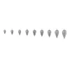 Garbolino Olivette Competition Tungsten Inline Utezi 0,45gr 5db