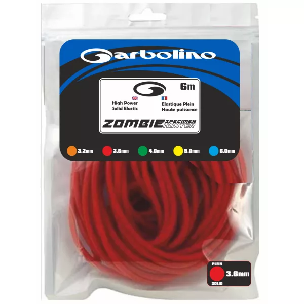 Garbolino Elastic Solid Zombie Max Puna guma za šaranske štapove 6,0mm 6m