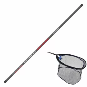  Garbolino Net Handle Express Carp Telenet Drška meredova 3m i Set glave
