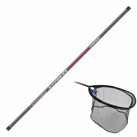   Garbolino Net Handle Express Carp Put Over Drška meredova 2,90m i Set glave