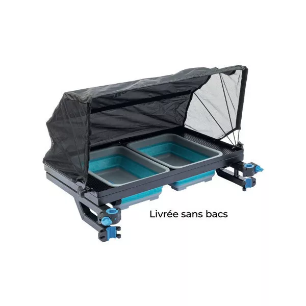 GARBOLINO MULTIGRIP bočni pladanj sa sjenilom i kutijom za pohranu bez nogu 60x50cm D25/30/36 - Bočni pladanj