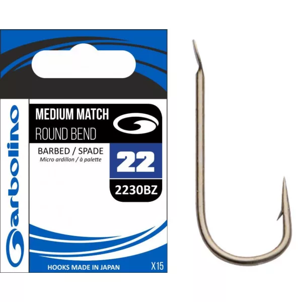 Garbolino 2230BZ udica 20 / MEDIUM MATCH / ROUND BEND