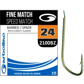 Garbolino FINE SPEED MATCH - 2100BZ - BARBED 16 udica