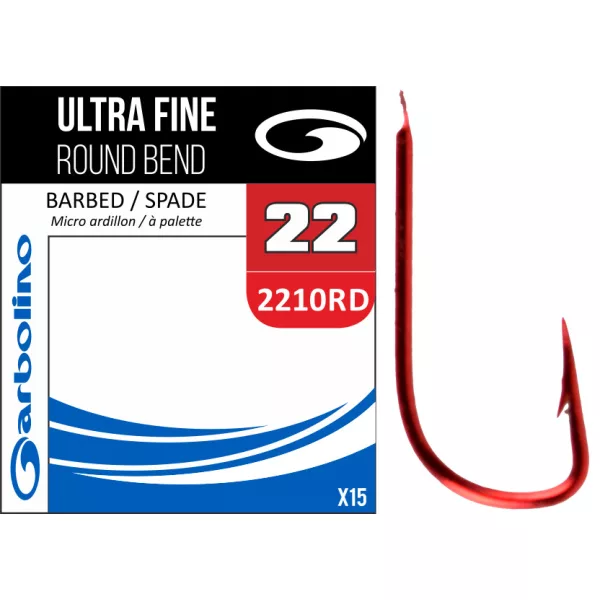 Garbolino SUPRA FINE RED ROUND BEND / 2210RD 18 udica