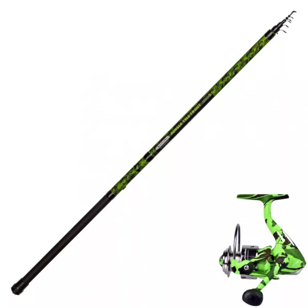 Garbolino Rod Jungle Tele Bot 3,6m i Set Role