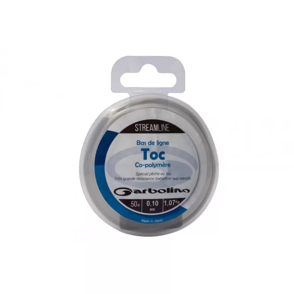 Garbolino - STREAMLINE MONO BL INVISIBLE - Predvezna struna - Monofilna struna - Trout struna 0,14mm