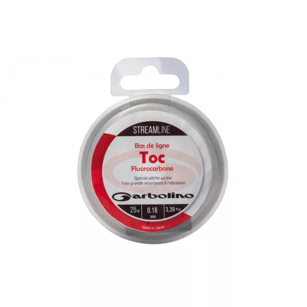 Garbolino - STREAMLINE FLUORO BL INVISIBLE - Predvezna struna - Monofilna struna - Trout struna 0,14mm