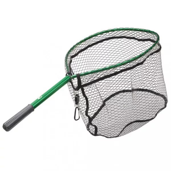 Garbolino - RAQUETTE FIXED HANDLE/RACQUET + MAGNET - Drška meredova s mrežom - Meredov za spinning - Mreža za pastrvu