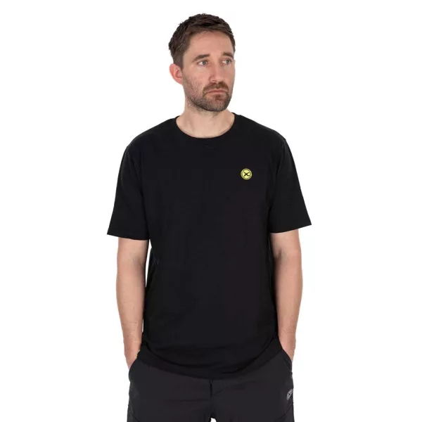 Matrix Black Mini Logo T-Shirt Polo S