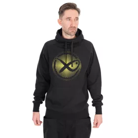 Matrix Large Fade Logo Fekete-Lime Kapucnis Pulóver 3XL