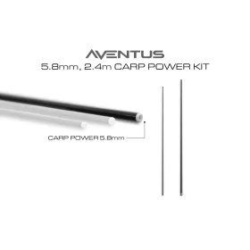 Guru Aventus 2,40m 5,80mm Šaran Power Komplet