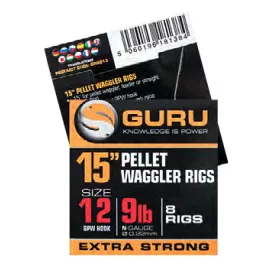   Guru Bait Band Ready Rig 15 unaprijed vezana udica - 38 cm - 18 GPW - 0,15mm