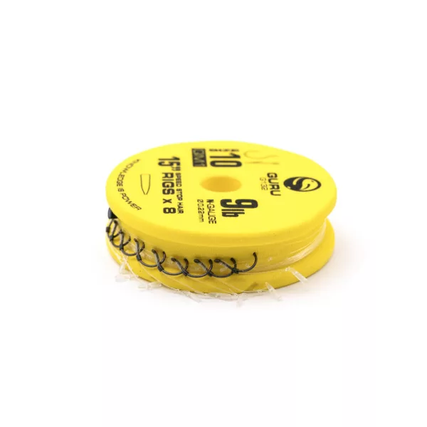 Guru QM1 Speed Stop 10 S ušicom, Bez bodlje Monofilna Predvezana Udica 8 kom