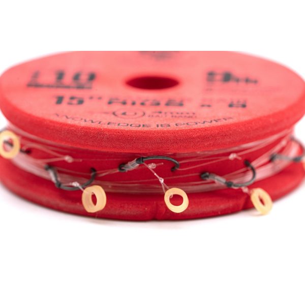 Guru SMWG Bait Bands 10 S ušicom, Bez bodlje Monofilna Predvezana Udica 8 kom