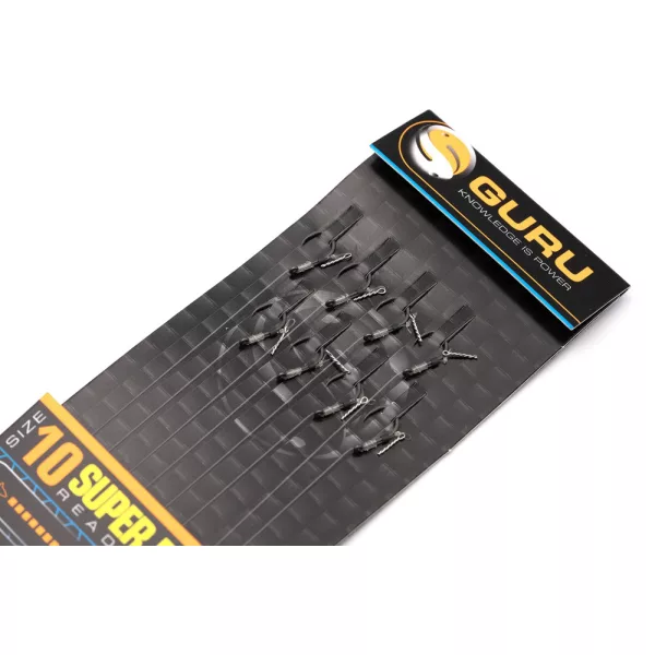 Guru SMWG Bayonet Rig 10 S ušicom, Bez bodlje Monofilna Predvezana Udica 8 kom