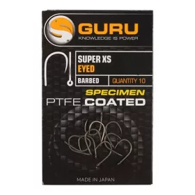 Guru Super XS Size 16 (Barbless/Eyed) - udica