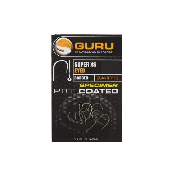 Guru Super XS Size 16 (Barbed/Eyed) - udica
