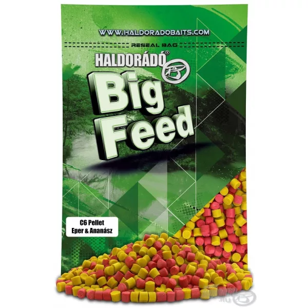 Haldorádó Big Feed - C6 Pellet - Jagoda & Ananas