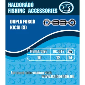 Haldorádó Dupli vrtiljak mali (S) 10-14kg 12db
