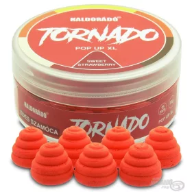 Haldorádó TORNADO Pop Up XL 15 mm - Slatka Jagoda