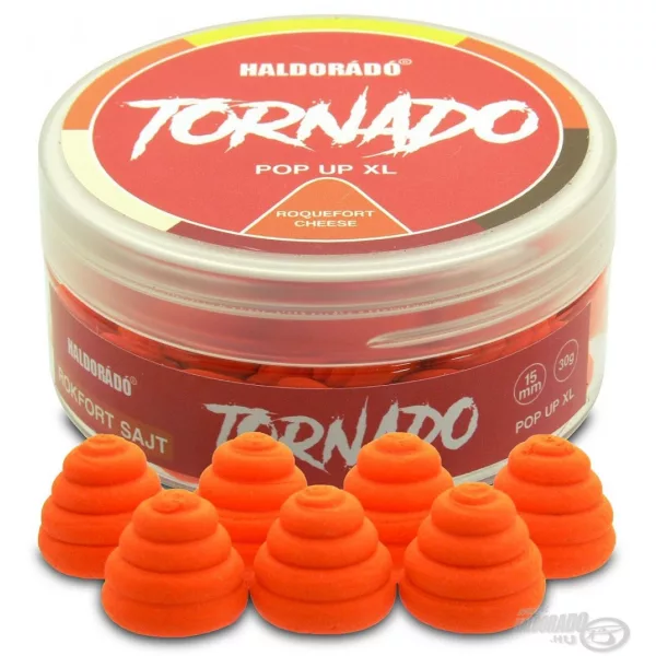 Haldorádó TORNADO Pop Up XL 15 mm - Roquefort Sir
