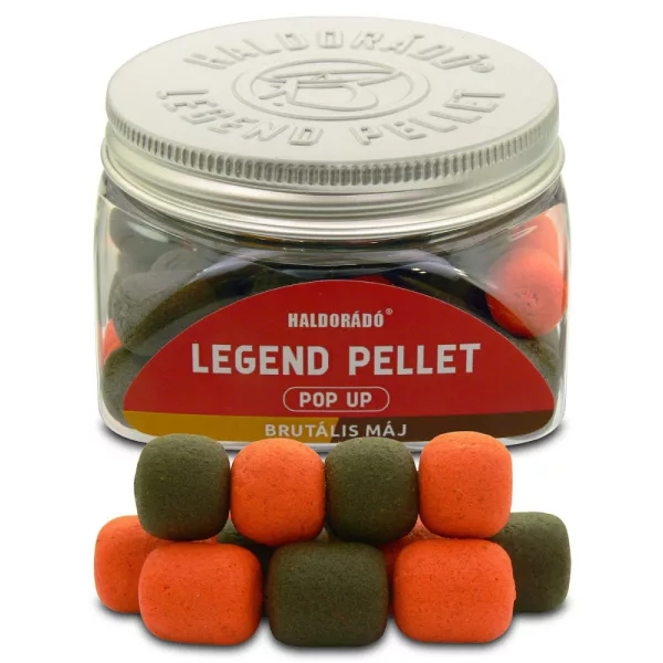 Haldorádó Legend Pellet Pop Up Brutalna Jetra 50gr 12-16mm
