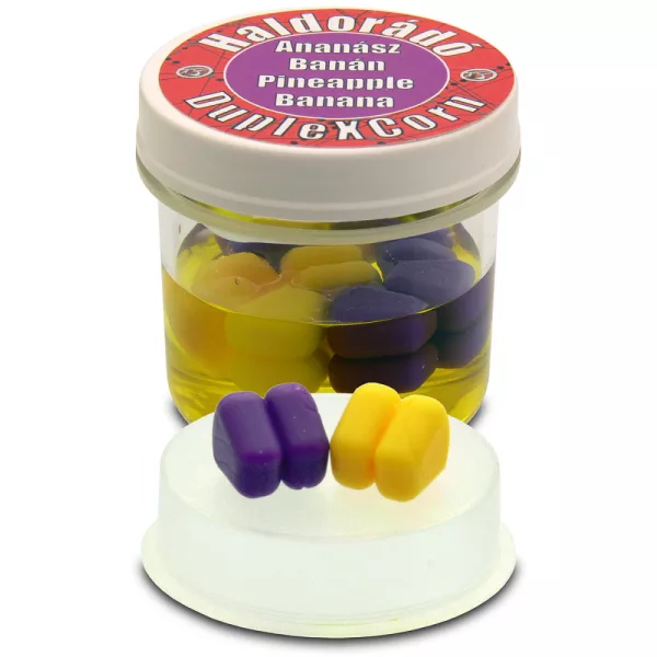 Haldorádó DupleXCorn Ananas-Banana 8 kom/kutije 10x9x9,5mm gumeni kukuruz