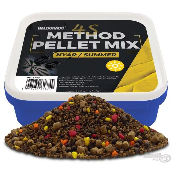 Haldorádó 4S Method Pellet Mix - Ljeto