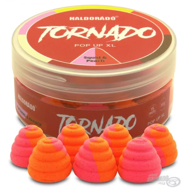Haldorádó TORNADO Pop Up XL 15 mm - Lignje & Breskva